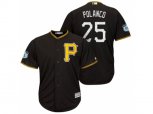 Pittsburgh Pirates #25 Gregory Polanco 2017 Spring Training Cool Base Stitched MLB Jersey