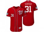 Washington Nationals #31 Max Scherzer 2017 Spring Training Flex Base Authentic Collection Stitched Baseball Jersey