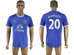 Everton #20 Barkley Home Soccer Club Jersey