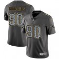 Los Angeles Rams #90 Michael Brockers Gray Static Vapor Untouchable Limited NFL Jersey