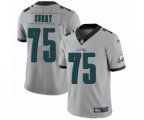 Philadelphia Eagles #75 Vinny Curry Limited Silver Inverted Legend Football Jersey