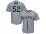 Seattle Mariners #52 Carlos Ruiz Replica Grey Road Cool Base MLB Jersey