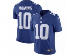 New York Giants #10 Eli Manning Vapor Untouchable Limited Royal Blue Team Color NFL Jersey