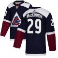 Colorado Avalanche #29 Nathan MacKinnon Authentic Navy Blue Alternate NHL Jersey