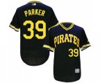 Pittsburgh Pirates #39 Dave Parker Black Flexbase Authentic Collection Cooperstown Baseball Jersey