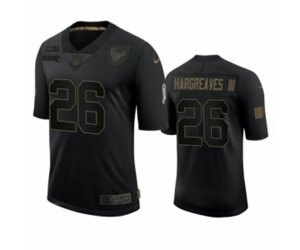 Houston Texans #26 Vernon Hargreaves III Black 2020 Salute to Service Limited Jersey