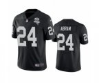 Las Vegas Raiders #24 Johnathan Abram Black 2020 Inaugural Season Vapor Limited Jersey