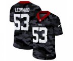 Indianapolis Colts #53 Leonard 2020 2ndCamo Salute to Service Limited
