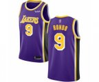 Los Angeles Lakers #9 Rajon Rondo Authentic Purple Basketball Jersey - Statement Edition