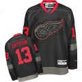 Detroit Red Wings #13 Pavel Datsyuk Premier Black Ice NHL Jersey