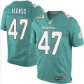 Miami Dolphins #47 Kiko Alonso Elite Aqua Green Team Color NFL Jersey
