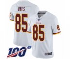 Washington Redskins #85 Vernon Davis White Vapor Untouchable Limited Player 100th Season Football Jersey