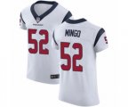 Houston Texans #52 Barkevious Mingo White Vapor Untouchable Elite Player Football Jersey