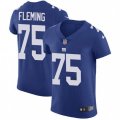 New York Giants #75 Cameron Fleming Royal Blue Team Color Stitched NFL Vapor Untouchable Elite Jersey