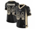 New Orleans Saints #84 Michael Hoomanawanui Limited Black Rush Drift Fashion Football Jersey