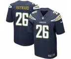 Los Angeles Chargers #26 Casey Hayward Elite Navy Blue Team Color Football Jersey