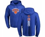 New York Knicks #13 Marcus Morris Royal Blue Backer Pullover Hoodie