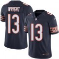 Chicago Bears #13 Kendall Wright Navy Blue Team Color Vapor Untouchable Limited Player NFL Jersey