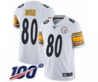 Pittsburgh Steelers #80 Jack Butler White Vapor Untouchable Limited Player 100th Season Football Jersey