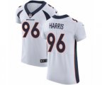 Denver Broncos #96 Shelby Harris White Vapor Untouchable Elite Player Football Jersey