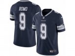 Dallas Cowboys #9 Tony Romo Vapor Untouchable Limited Navy Blue Team Color NFL Jersey