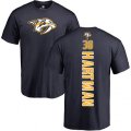 Nashville Predators #38 Ryan Hartman Navy Blue Backer T-Shirt