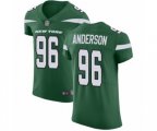 New York Jets #96 Henry Anderson Green Team Color Vapor Untouchable Elite Player Football Jersey