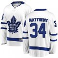 Toronto Maple Leafs #34 Auston Matthews Fanatics Branded White Away Breakaway NHL Jersey