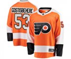 Philadelphia Flyers #53 Shayne Gostisbehere Fanatics Branded Orange Home Breakaway NHL Jersey