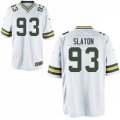Green Bay Packers #93 Tedarrell Slaton T.J. Slaton Nike White Vapor Limited Player Jersey