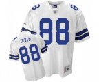 Dallas Cowboys #88 Michael Irvin Authentic White Legend Throwback Football Jersey