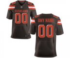 Cleveland Browns Customized Elite Brown Team Color Football Jersey