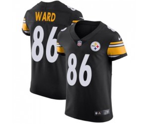 Pittsburgh Steelers #86 Hines Ward Black Team Color Vapor Untouchable Elite Player Football Jersey