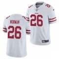 San Francisco 49ers #26 Josh Norman Nike White Vapor Limited Player Jersey