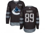 Vancouver Canucks #89 Sam Gagner Black 1917-2017 100th Anniversary Stitched NHL Jersey