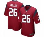 Houston Texans #26 Lamar Miller Game Red Alternate NFL Jersey
