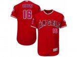 Los Angeles Angels of Anaheim #16 Huston Street Red Flexbase Authentic Collection MLB Jersey