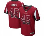 Atlanta Falcons #45 Deion Jones Elite Red Home Drift Fashion Football Jersey