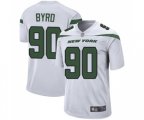 New York Jets #90 Dennis Byrd Game White Football Jersey