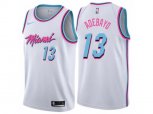 Miami Heat #13 Edrice Adebayo Authentic White NBA Jersey - City Edition