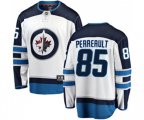 Winnipeg Jets #85 Mathieu Perreault Fanatics Branded White Away Breakaway NHL Jersey