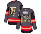 Vegas Golden Knights #24 Jaycob Megna Authentic Black Drift Fashion Hockey Jersey