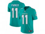 Miami Dolphins #11 DeVante Parker Vapor Untouchable Limited Aqua Green Team Color NFL Jersey
