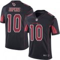 Arizona Cardinals #10 DeAndre Hopkins Black Stitched NFL Limited Rush Jersey