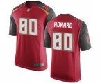 Tampa Bay Buccaneers #80 O. J. Howard Game Red Team Color Football Jersey