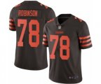 Cleveland Browns #78 Greg Robinson Limited Brown Rush Vapor Untouchable Football Jersey