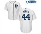Detroit Tigers #44 Daniel Norris Replica White Home Cool Base Baseball Jersey