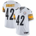Pittsburgh Steelers #42 Morgan Burnett White Vapor Untouchable Limited Player NFL Jersey