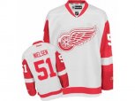 Detroit Red Wings #51 Frans Nielsen Authentic White Away NHL Jersey