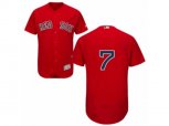 Boston Red Sox #7 Christian Vazquez Red Flexbase Authentic Collection MLB Jersey